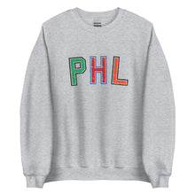 Load image into Gallery viewer, PHL Philadelphia Sports | Crew Neck Sweatshirt