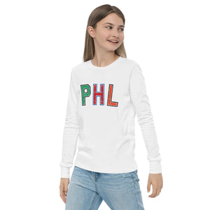 PHL Philadelphia Sports | Youth Long Sleeve Tee