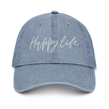 Load image into Gallery viewer, Happy life | Denim Hat