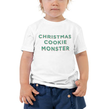Load image into Gallery viewer, Christmas Cookie Monster | Toddler Tee