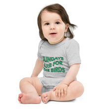 Load image into Gallery viewer, Sundays are for the Birds | Baby Onesie