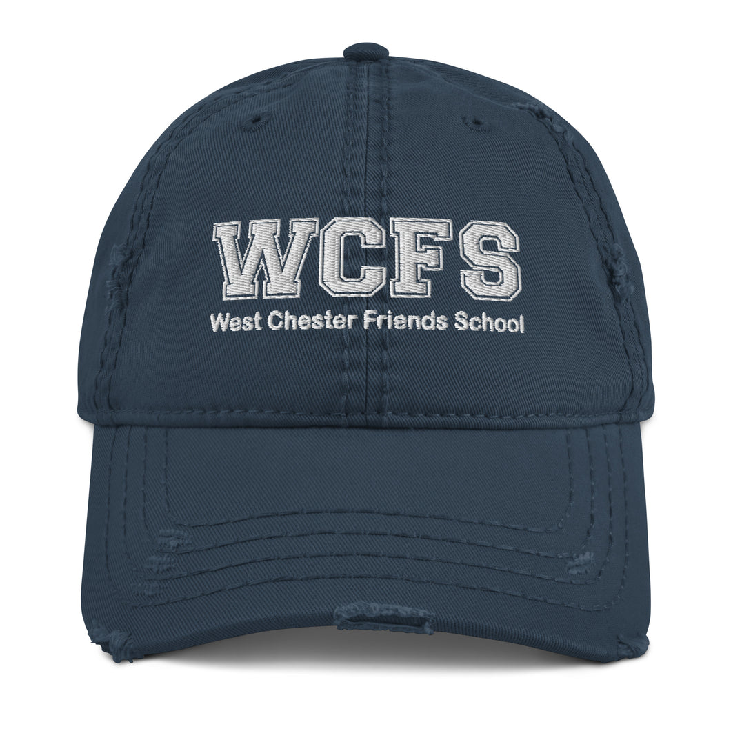 WCFS Distressed Dad Hat