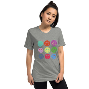 Star Smiley | Tri-blend T-Shirt