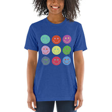 Load image into Gallery viewer, Star Smiley | Tri-blend T-Shirt