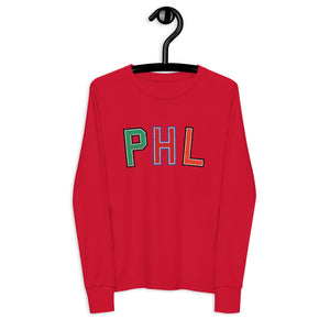PHL Philadelphia Sports | Youth Long Sleeve Tee