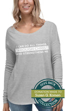 Load image into Gallery viewer, I Can Do All Things Through Christ Who Strengthens Me | Long Sleeve