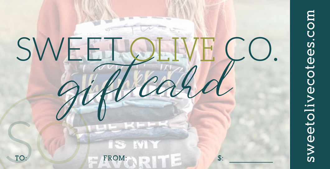 Sweet Olive Co. Gift Card