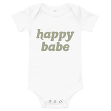 Load image into Gallery viewer, Happy Babe | Baby Onesie