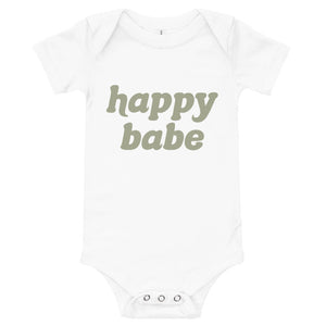Happy Babe | Baby Onesie
