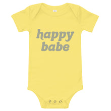 Load image into Gallery viewer, Happy Babe | Baby Onesie