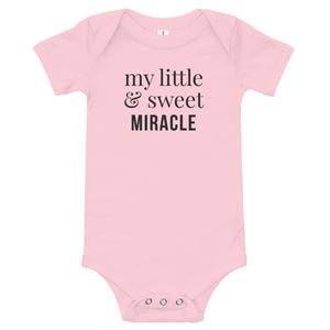 My little & sweet miracle | Baby Onesie