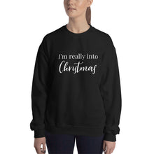 Load image into Gallery viewer, I&#39;m Really Into Christmas | Crew Neck Sweatshirt