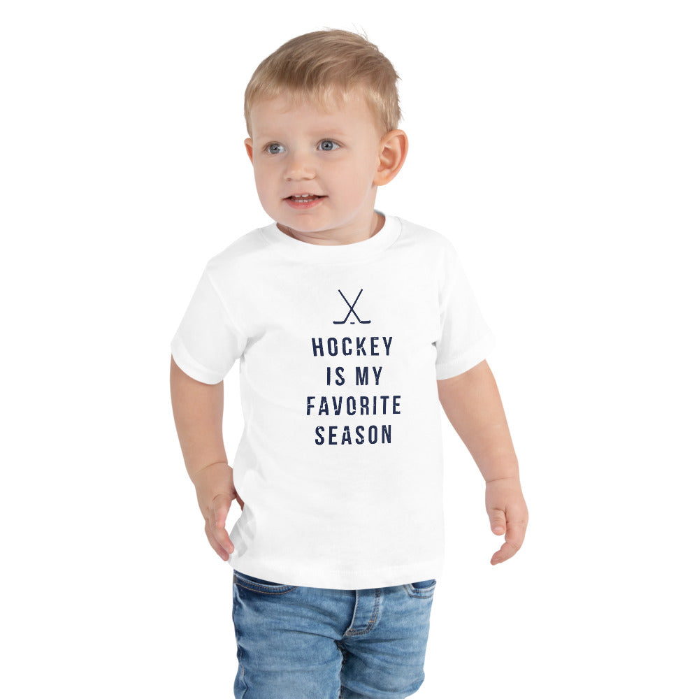 Hockey is my favorite season | Toddler Tee