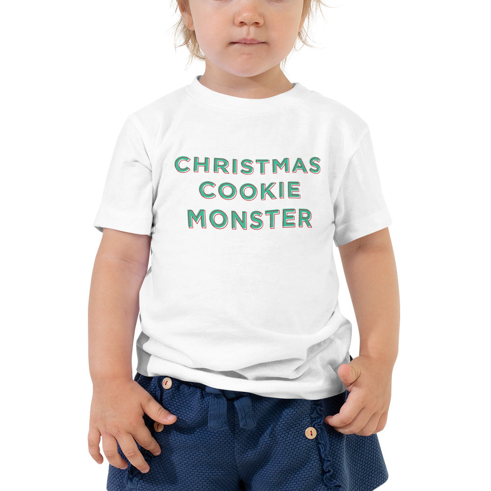 Christmas Cookie Monster | Toddler Tee