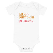 Load image into Gallery viewer, Little Pumpkin Princess | Baby Onesie