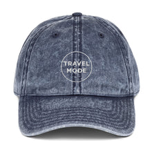 Load image into Gallery viewer, Travel Mode | Embroidered Vintage Cotton Twill Hat