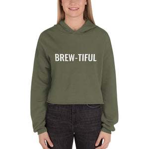 Brew-tiful | Crop Hoodie Sweatshirt