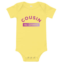 Load image into Gallery viewer, Cousin in Crime | Baby Onesie