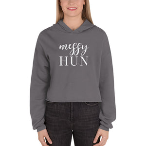 Messy Hun | Crop Hoodie Sweatshirt