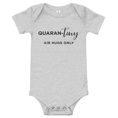 Quaran-tiny Air Hugs Only | Baby Onesie