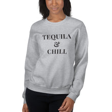 Load image into Gallery viewer, Tequila &amp; Chill | Crew Neck Sweatshirt