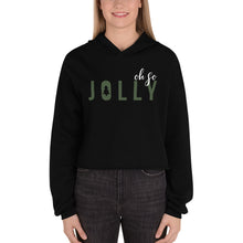 Load image into Gallery viewer, Oh So Jolly | Crop Hoodie Sweatshirt