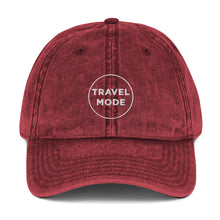 Load image into Gallery viewer, Travel Mode | Embroidered Vintage Cotton Twill Hat