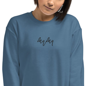 Mama | Embroidered Crew Neck Sweatshirt
