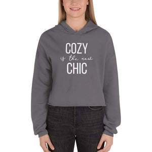 Cozy Is The New Chic | Crop Hoodie Sweatshirt