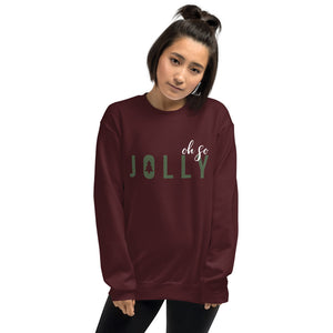 Oh So Jolly | Crew Neck Sweatshirt