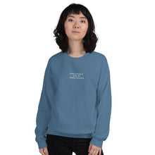 Load image into Gallery viewer, Kind People are my Kinda People | Embroidered Crew Neck Sweatshirt