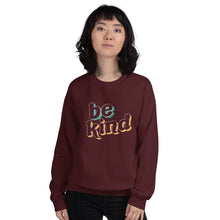 Load image into Gallery viewer, Be Kind Retro | Crew Neck Sweatshirt