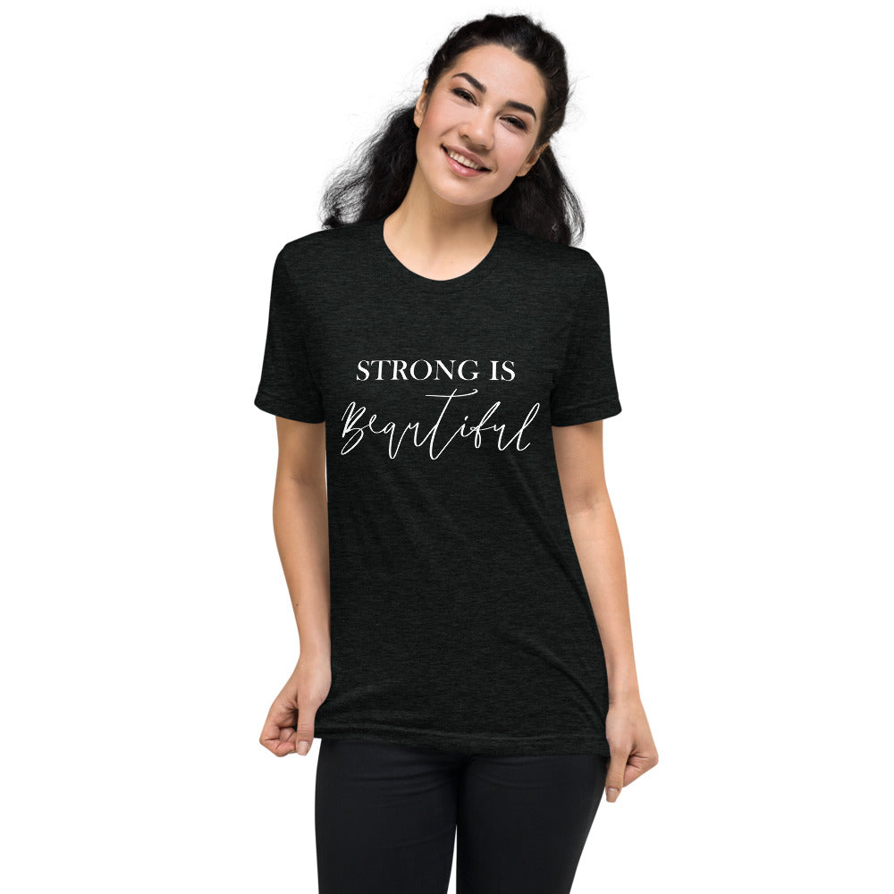 Strong is Beautiful | Tri-blend T-Shirt