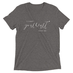 I carry your heart with me | Tri-blend T-Shirt