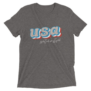 USA United We Stand | Tri-blend T-Shirt