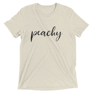 Peachy | Tri-blend T-Shirt