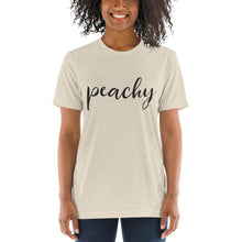 Load image into Gallery viewer, Peachy | Tri-blend T-Shirt