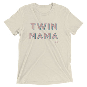Twin Mama | Tri-blend T-Shirt
