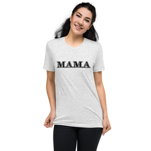 MAMA Block Distressed | Tri-blend T-Shirt