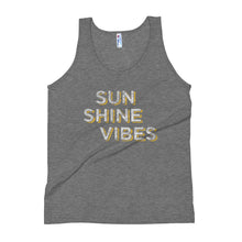 Load image into Gallery viewer, Sunshine Vibes | Tri-blend Tank Top
