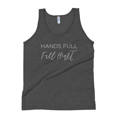 Hands Full Full Heart | Tri-blend Tank Top